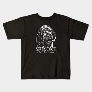 Funny Proud Spinone Italiano dog portrait Kids T-Shirt